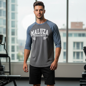 T-shirt de musculation style Stringer, débardeur sans manches à découpe profonde, en mélange de coton, pour athlètes professionnels - Product Image 6