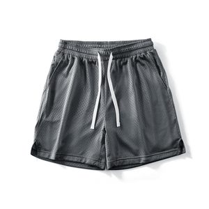 Pantalones Cortos Deportivos de Malla con Diseño Simple, Ajuste Relajado, Secado Rápido, Frescos y Cómodos, para Hombre - Product Image 6