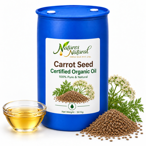 <b>Carrot</b> Seed Certified Organic Cold Pressed 100% Pure Essential <b>Oil</b> Aromatherapy <b>Oil</b> Wholesale Bulk Supplier Exporter - Product Image 5