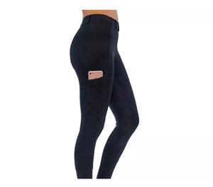 Pantalones de montar ecuestres con estampado de silicona para mujer, calzas ajustadas para montar a caballo, Jodhpur, 2022 - Product Image 4