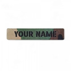 Écussons carrés vierges en PU de 7 cm, style vintage, personnalisables, à thermocoller, pour impression créative d'images et de textes, par sublimation et impression numérique, badges pour chapeaux - Product Image 6