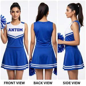 Custom Printed Cheerleading Uniforms Breathable Cheerleading <b>Dress</b> Cheer <b>Dance</b> Costumes - Product Image 1