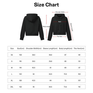 Sudadera corta de mujer con media cremallera, cuello alto, manga larga, estilo casual y ajuste holgado - Product Image 5