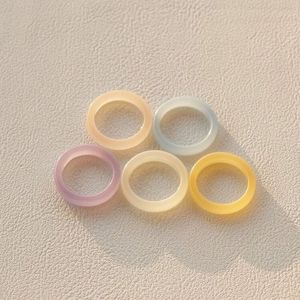 Boho-Inspired Botanical <b>Resin</b> <b>Ring</b> with Preserved Flowers, Gold Leaf & Transparent Crystal Design - Product Image 6
