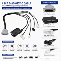 Scanner de diagnostic automobile 4-en-1 |   Analyseur de diagnostic moteur OBD2 |   Câble USB et adaptateur multi-connecteurs |   Alimenté par batterie 12-24V