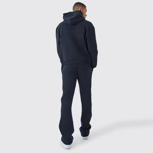 Conjunto Deportivo de Dos Piezas para Hombre, Talla Grande, Algodón Premium, Estilo Urbano, para Gimnasio y Deportes, Sudadera con Capucha y Pantalones Jogger, Invierno - Product Image 4