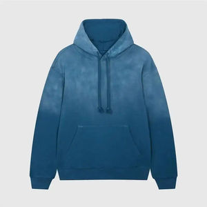 เสื้อฮู้ดดี้โอเวอร์ไซส์สไตล์วินเทจใหม่ ผ้าฝ้าย 100% แบบครอปไซส์ XL  ตกแต่งแบบดิสเทรสสำหรับงานพิมพ์นูนและเอฟเฟกต์ซันเฟด - Product Image 4