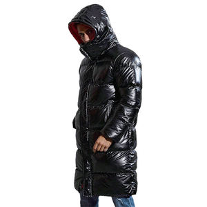 Custom logo Men's Fashion Parka Winter <b>Wind</b> <b>Breaker</b> Bundle Hooded Long Puffer Down Jacket for Men top quality design for men - Product Image 1