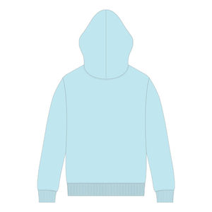 Sweat à capuche bleu ciel HBCU avec broderie chenille, logo de la sororité grecque Divine Nine, fierté universitaire, style mode - Product Image 3