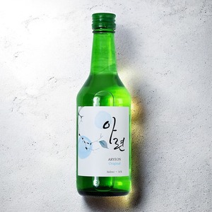 บริษัทโซวัน โซจู อาเรียน เหล้าผลไม้เกาหลี 360 มล. ขวดสีเขียว กรองด้วยถ่านไม้ไผ่ รสชาติกลมกล่อม - Product Image 3