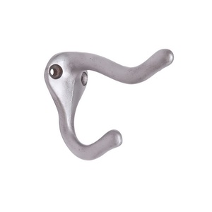 Refined aluminum <b>wall</b> <b>hooks</b> offering reliable household organization with functional design for everyday storage solutions - Product Image 5