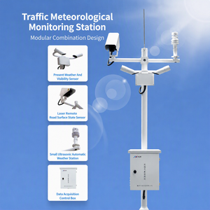 Station météo <span class=keywords><strong>de</strong></span> surveillance à distance pour routes, autoroutes, rivières intérieures, voies navigables, zones montagneuses, viaducs et ponts - Product Image 3