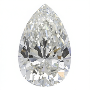 Diamant en vrac certifié IGI 5.02 PEAR SI1, diamant cultivé en laboratoire - Product Image 2