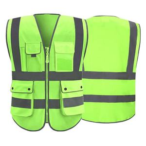 Chaleco de Seguridad Reflectante para Hombre, Nuevo y en Oferta, para Otoño, 100% Poliéster, Lona Impermeable - Product Image 3