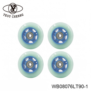 Rueda de Hockey sobre Hielo YEOU CHERNG de Poliuretano WB08076LT90-1, Delantera y Resistente - Product Image 5