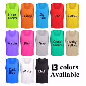Men's Breathable Washed Fine Mesh <b>Training</b> Vest & Reversible Sports <b>Bibs</b>-Custom Polyester for High Quality Reversible <b>Training</b> - Product Image 5