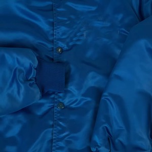 High Quality Silk <b>Men's</b> Satin Varsity <b>Jackets</b> for New Arrival Customized Red Button Outdoor Fashion <b>jacket</b> for <b>Men</b> Patchwork - Product Image 5
