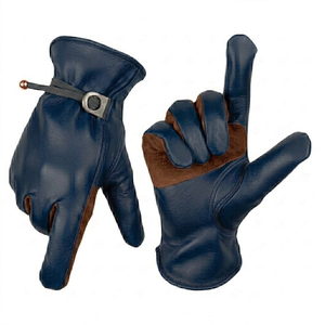 Guantes de Conducción Modernos para Hombre, de Buena Calidad, de Piel de Vaca, Oveja y Cabra, con Función Antideslizante, Guantes de Marca - Product Image 3