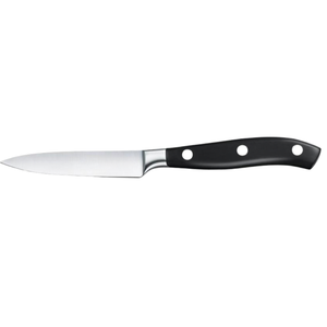 Couteaux de cuisine à manche noir en acier inoxydable, lame tranchante, triple rivet, couteaux utilitaires professionnels pour la viande, les fruits et les légumes - Product Image 1