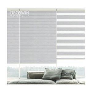 Store occultant OMNI DARK ZEBRA SHADE, fabriqué en Corée, DECOWIN TEXTILE, revêtement de fenêtre sur mesure, stores de qualité supérieure. - Product Image 2