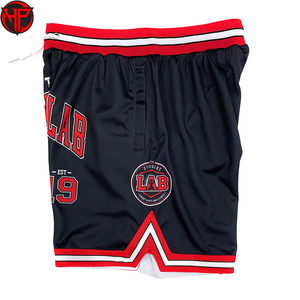 Sublimation Wholesale College Plain Just Men Don Wholesale Sports <b>Mesh</b> Shorts Blank Mens <b>Mesh</b> Custom Basketball Shorts - Product Image 3