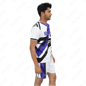 2025 ensemble d'uniformes de football d'entraînement professionnel personnalisé maillot de football à impression numérique complet du corps écologique respirant club de bricolage - Product Image 2
