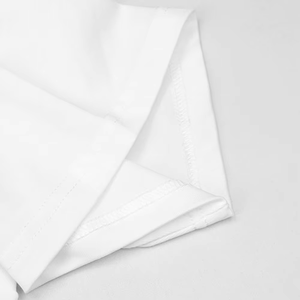 Camiseta Blanca Lisa Personalizada para Hombre, Corte Cuadrado, Oversize, 250 g/m², 100% Algodón, Corte Recto - Product Image 4