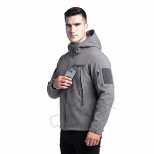 Hot Selling Winter Outdoor Man Soft Shell <b>Jacket</b> Camouflage <b>Hooded</b> <b>Fleece</b> Waterproof Mens Softshell <b>Jacket</b> - Product Image 2