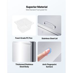Frigorifero Commerciale da Cucina 48 Pollici 12,5 Cu. Ft. Tavolo Refrigerato per Preparazione Sandwich Mega Top con 12 Vaschette per Taglio e Preparazione Alimenti - Product Image 5