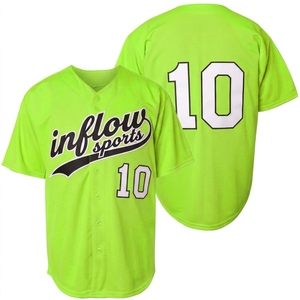 Votre propre logo d'équipe sur des maillots de baseball et des styles populaires, design de logo par sublimation, maillot de baseball par sublimation - Product Image 2