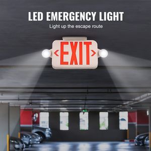 Luce di Emergenza a LED Regolabile con Batteria di Backup e Lettere Rosse - Categoria Prodotto: Luci di Emergenza - Product Image 6