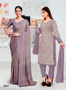 ผ้าไหมเครปส่าหรีตัด6.30 - Product Image 6