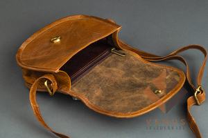 Sac à main en cuir marron véritable 100% pour femmes sac à bandoulière imprimé animal Style tailles personnalisées pour la mode estivale - Product Image 6