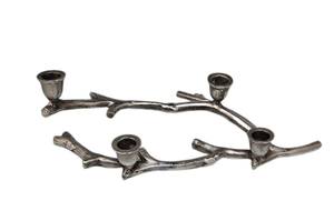 Portavelas de Metal con Diseño de Ramas, Soporte Decorativo de Hierro para Velas de Té, Centro de Mesa Moderno para Decoración del Hogar, para Sala de Estar - Product Image 3
