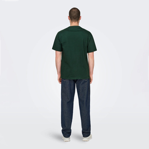Clush Industries 2025 Men's 100% Cotton Customizable Front Logo Casual Short Sleeve T-Shirt-Breathable & Quick Dry - Product Image 1