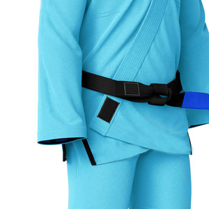 Tenue d'arts martiaux de qualité supérieure Solid Trader, uniforme en coton soigné pour l'entraînement actif, l'exercice, le judo et le karaté. - Product Image 5