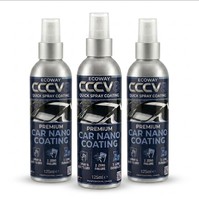 CCCV8 Revêtement en spray rapide longue durée, barrière protectrice nano en polysiloxane, dureté 9H +50% de brillance, soin de la peinture de la carrosserie du véhicule, 125 ml
