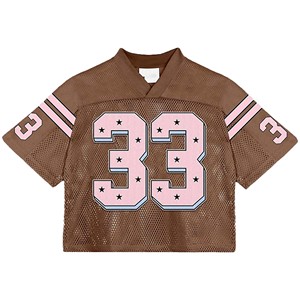 เสื้อยืดฟุตบอลทรงโอเวอร์ไซส์แบบครอป Glory Custom ดีไซน์ใหม่ทันสมัยสำหรับสไตล์สตรีทแวร์และลำลองสำหรับทุกเพศ - Product Image 3