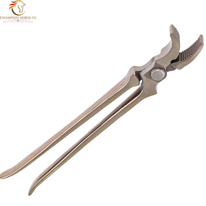 Herramientas de crimpado de pezuñas de acero inoxidable reutilizables al por mayor para herradores, equipo duradero de crimpado de clavos para pezuñas de caballos, Salaar Industry - Product Image 5