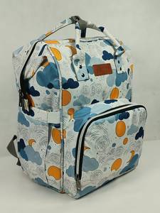 Mochila de Viaje Estampada de Gran Capacidad para Mujer, Mochila Casual con Múltiples Compartimentos, Bolsillo Frontal, Asa Superior y Correa Ajustable - Product Image 2