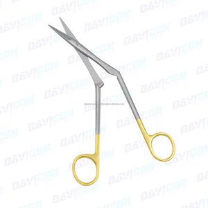 Tijera Nasal de caballero profesional de 18cm, cuchillo recto de plástico de acero inoxidable de alta calidad, carburo de tungsteno, TC, potencia Manual - Product Image 5