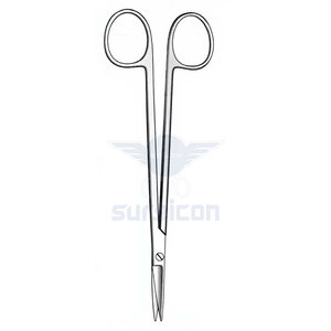 Tijeras Kelly de 16 cm / 6-1/4 pulgadas, Pinzas Hemostáticas Quirúrgicas Curvas de Acero Inoxidable, Instrumento Médico de Acero Inoxidable - Product Image 5