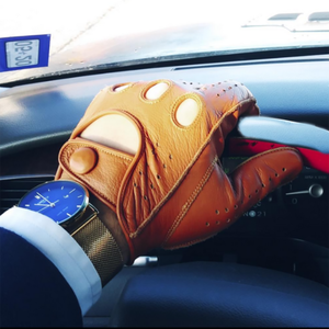 Gants tactiles en cuir PU décontractés pour hommes - Thermiques et écologiques pour les sports d'hiver et l'usage quotidien - Product Image 2