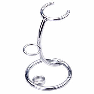 Kits de rasage en ferroalliage pour hommes et supports pour rasoirs de sûreté à double tranchant, porte-brosse à raser, porte-pinceaux de maquillage - Product Image 3