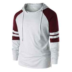Prix de gros, sweats à capuche multicolores pour hommes, manches longues, sweats à capuche personnalisés de haute qualité, respirants, sweats à capuche décontractés - Product Image 1