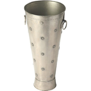 Porte-parapluies décoratif en cuivre antique et fer galvanisé avec design cannelé pour la maison, l'hôtel, le hall d'entrée - En promotion - Product Image 5