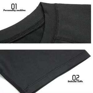 Camisetas de Compresión de Manga Corta para Hombre, Ropa Interior Deportiva, Camisetas de Baloncesto de Manga Corta - Product Image 3