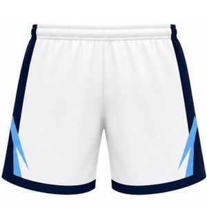 Pantalones Cortos de Voleibol Sublimados en Blanco y Azul, Uniformes de Equipo, Ropa Deportiva de Entrenamiento, Prendas Cómodas para Partidos - Product Image 2