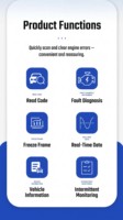 Lecteur de code OBD2 WIFI ELM327 V15, outil de diagnostic des pannes du moteur avec puce 25K80 pour iOS, Android, Windows Mini