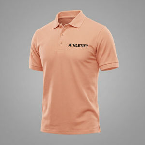 Camisa de Algodón Sólido Premium para Hombre, Manga Corta, Transpirable, Cómoda, Casual, de Negocios, para Golf, con Marca OEM, Uniforme Corporativo - Product Image 1